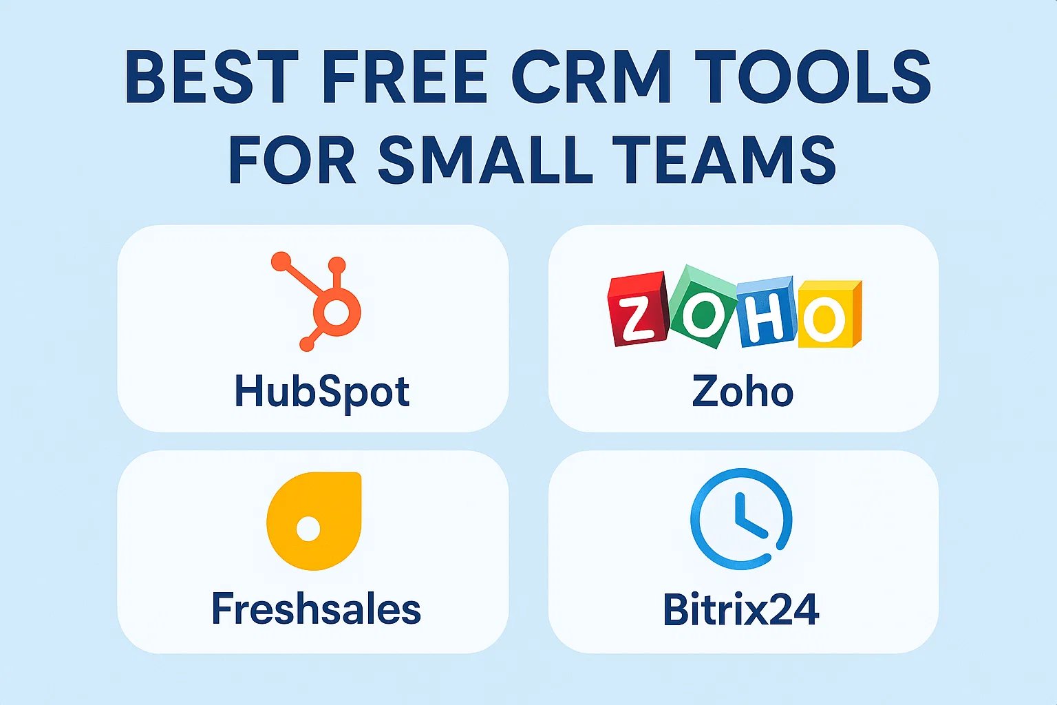 Best Free CRM Tools for Small Teams in 2026