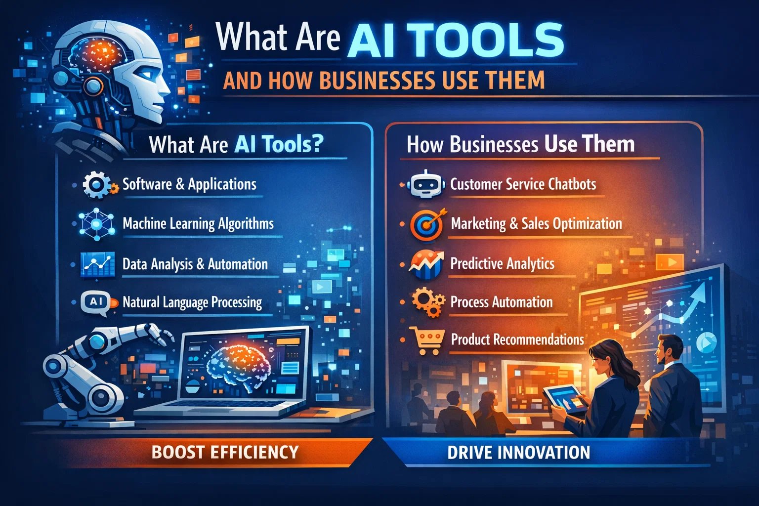 What Are AI Tools and How Businesses Use Them